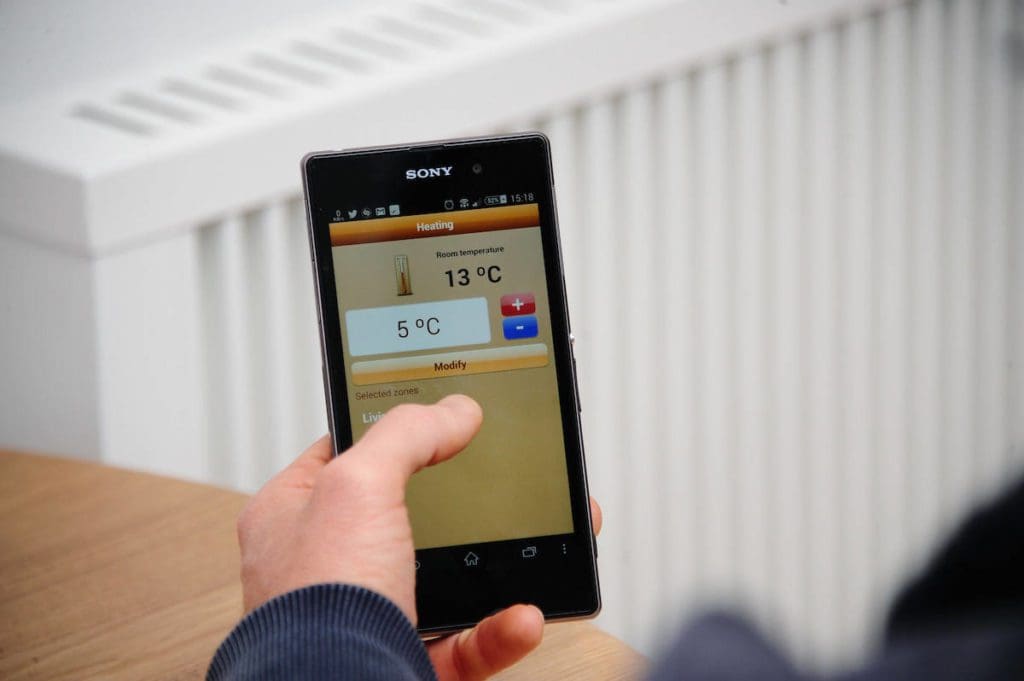 Heating Control By Smartphone